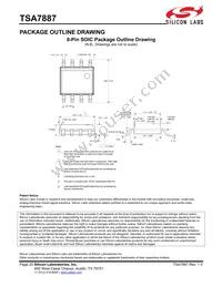 TSA7887BRZ-REEL Datasheet Page 20