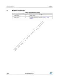 TSB611ILT Datasheet Page 20