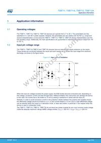TSB712IST Datasheet Page 17