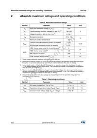 TSC102IPT Datasheet Page 4