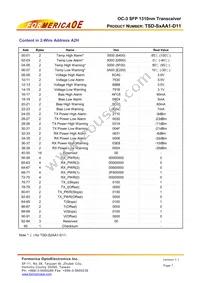 TSD-S1AA1-D11 Datasheet Page 7