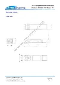 TSD-S1CA1-F11 Datasheet Page 8