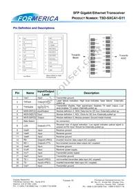 TSD-S2CA1-G11 Datasheet Page 4