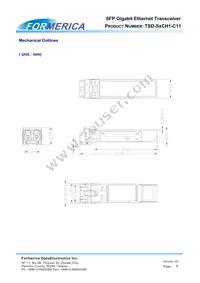 TSD-S2CH1-C11 Datasheet Page 8