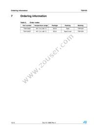 TSH103ID Datasheet Page 10