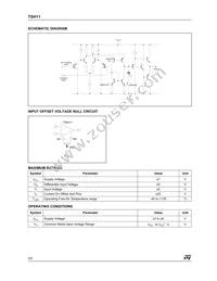 TSH11ID Datasheet Page 2