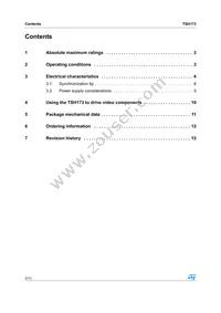 TSH173ID Datasheet Page 2