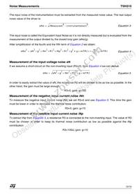 TSH310ID Datasheet Page 13