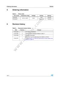 TSH343ID Datasheet Page 16