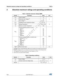TSH74CPT Datasheet Page 4