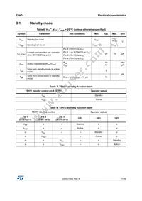 TSH74CPT Datasheet Page 11