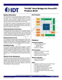 TSI108-200CL Datasheet Cover