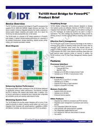 TSI109-200CL Datasheet Cover