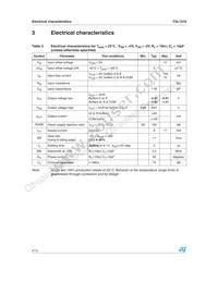 TSL1018IF Datasheet Page 4