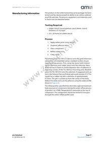 TSL1401CCS-LF Datasheet Page 21