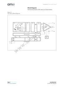 TSL1401CL Datasheet Page 2