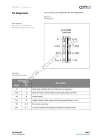 TSL1401CL Datasheet Page 5