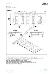 TSL1401CL Datasheet Page 19