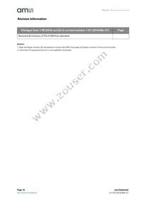 TSL237SM-LF Datasheet Page 18
