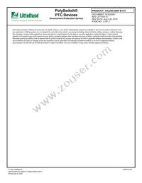 TSL250-080F-B-0.5-2 Datasheet Page 2