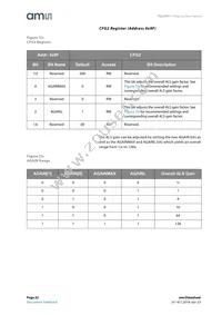 TSL25413M Datasheet Page 22