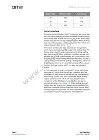 TSL3301CL Datasheet Page 6