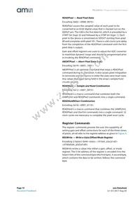 TSL3301CL Datasheet Page 10