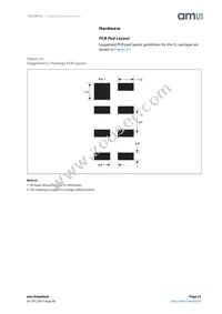 TSL3301CL Datasheet Page 21