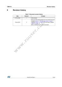 TSM1012IST Datasheet Page 13