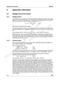 TSM1051CLT Datasheet Page 8