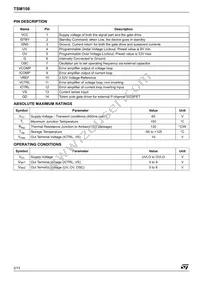 TSM108IDT Datasheet Page 2
