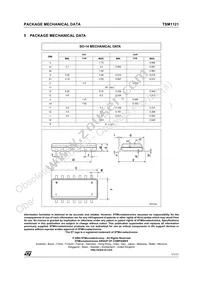 TSM1121IN Datasheet Page 11