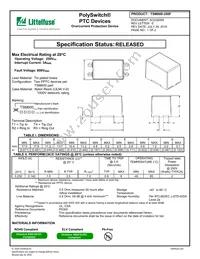 TSM600-250F-2 Datasheet Cover