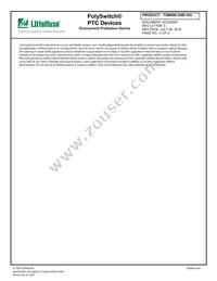 TSM600-250F-RA-2 Datasheet Page 2