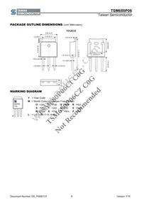 TSM680P06CZ C0G Datasheet Page 8