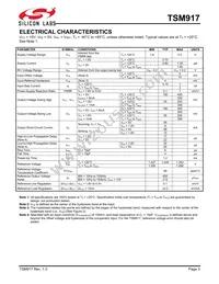 TSM917EUK+T Datasheet Page 3
