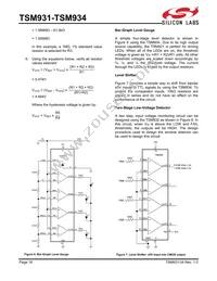 TSM931CUA+T Datasheet Page 16