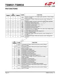 TSM933ESA+ Datasheet Page 10