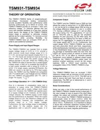TSM933ESA+ Datasheet Page 12