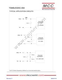 TSMBJ0305C-064 Datasheet Page 4