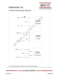 TSMBJ0509C-130 Datasheet Page 4