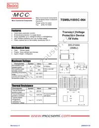 TSMBJ1005C-064 Datasheet Cover