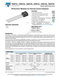 TSOP14538 Datasheet Cover