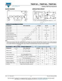 TSOP18138 Datasheet Page 2