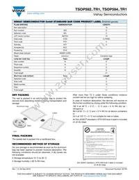 TSOP59456TR1 Datasheet Page 9