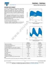 TSOP93456 Datasheet Page 5