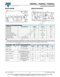 TSOP93556 Datasheet Page 2