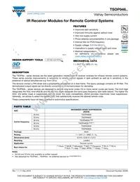 TSOP94656 Datasheet Cover