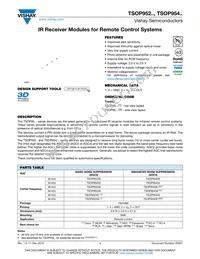 TSOP95438TR Datasheet Cover