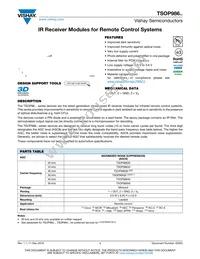 TSOP98656 Datasheet Cover